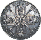 1889 Double Florin - Victoria British Silver Coin - Very Nice