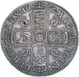 1673 Halfcrown - Charles II British Silver Coin - Nice