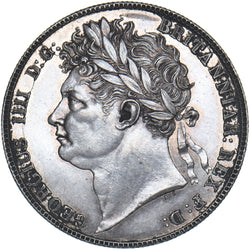 1820 Halfcrown - George IV British Silver Coin - Very Nice