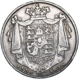 1836 Halfcrown - William IV British Silver Coin