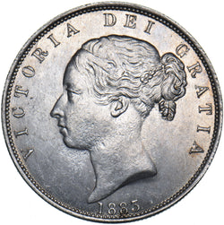 1883 Halfcrown - Victoria British Silver Coin - Superb