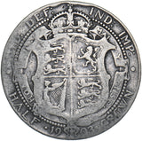 1903 Halfcrown - Edward VII British Silver Coin