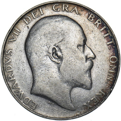 1906 Halfcrown - Edward VII British Silver Coin