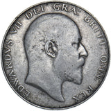 1908 Halfcrown - Edward VII British Silver Coin