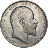 1909 Halfcrown - Edward VII British Silver Coin