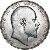 1910 Halfcrown - Edward VII British Silver Coin