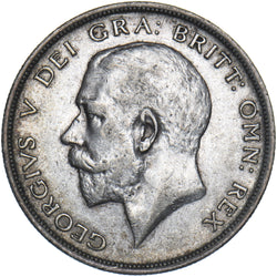 1919 Halfcrown - George V British Silver Coin - Nice