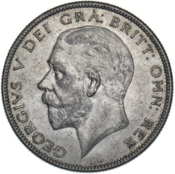 1928 Halfcrown - George V British Silver Coin - Very Nice