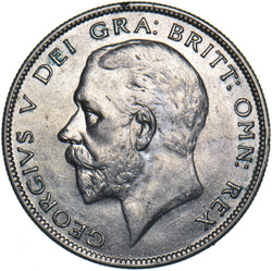 1929 Halfcrown - George V British Silver Coin - Very Nice