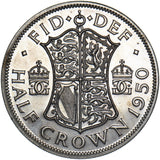 1950 Proof Halfcrown - George VI British  Coin - Superb