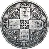 1873 Gothic Florin - Victoria British Silver Coin