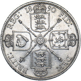 1890 Florin - Victoria British Silver Coin - Very Nice