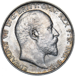 1902 Florin - Edward VII British Silver Coin - Very Nice