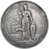 1903 Florin - Edward VII British Silver Coin