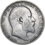 1907 Florin - Edward VII British Silver Coin