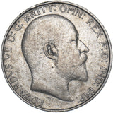 1907 Florin - Edward VII British Silver Coin