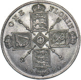 1920 Florin - George V British Silver Coin - Very Nice