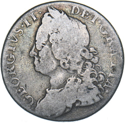 1758 Shilling - George II British Silver Coin