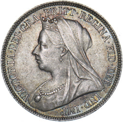 1894 Shilling - Victoria British Silver Coin - Superb