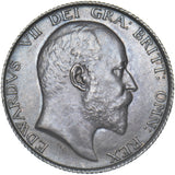 1902 Shilling - Edward VII British Silver Coin - Superb