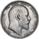 1905 Shilling - Edward VII British Silver Coin