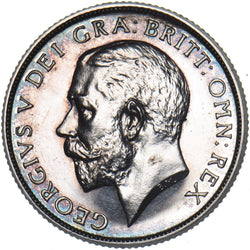 1911 Proof Shilling - George V British Silver Coin - Superb