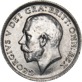 1914 Shilling - George V British Silver Coin - Superb