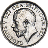 1915 Shilling - George V British Silver Coin - Very Nice