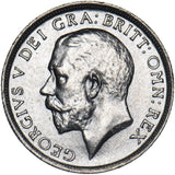 1916 Shilling - George V British Silver Coin - Superb