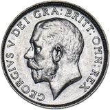 1919 Shilling - George V British Silver Coin - Very Nice