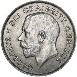 1922 Shilling - George V British Silver Coin - Very Nice