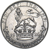 1926 Shilling - George V British Silver Coin - Very Nice