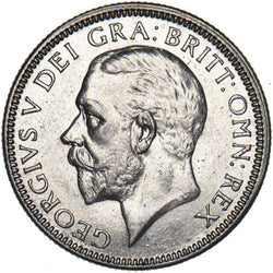 1928 Shilling - George V British Silver Coin - Very Nice