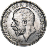 1934 Shilling - George V British Silver Coin - Very Nice