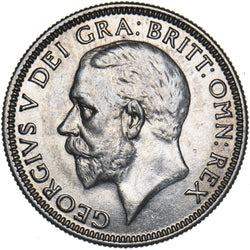 1935 Shilling - George V British Silver Coin - Very Nice