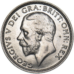 1936 Shilling - George V British Silver Coin - Superb