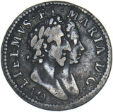 1689 Maundy Fourpence - William & Mary British Silver Coin - Nice