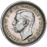 1937 Maundy Penny - George VI British Silver Coin - Very Nice