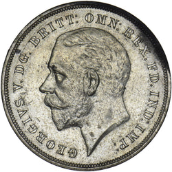 1935 Crown - George V British Silver Coin - Very Nice