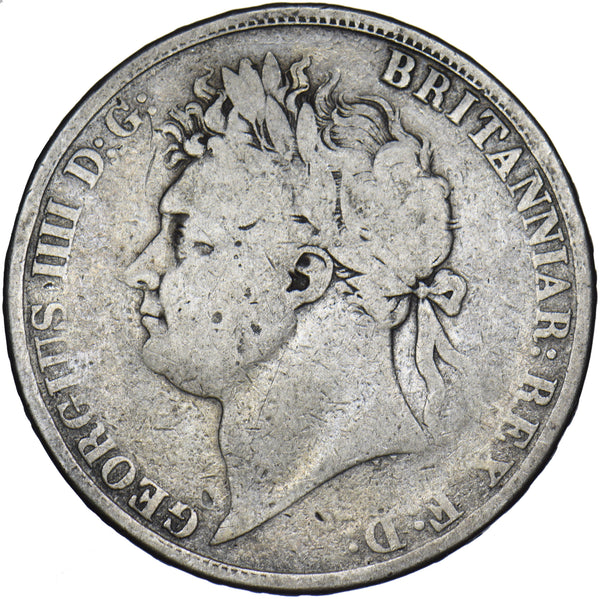 1821 Crown - George IV British Silver Coin